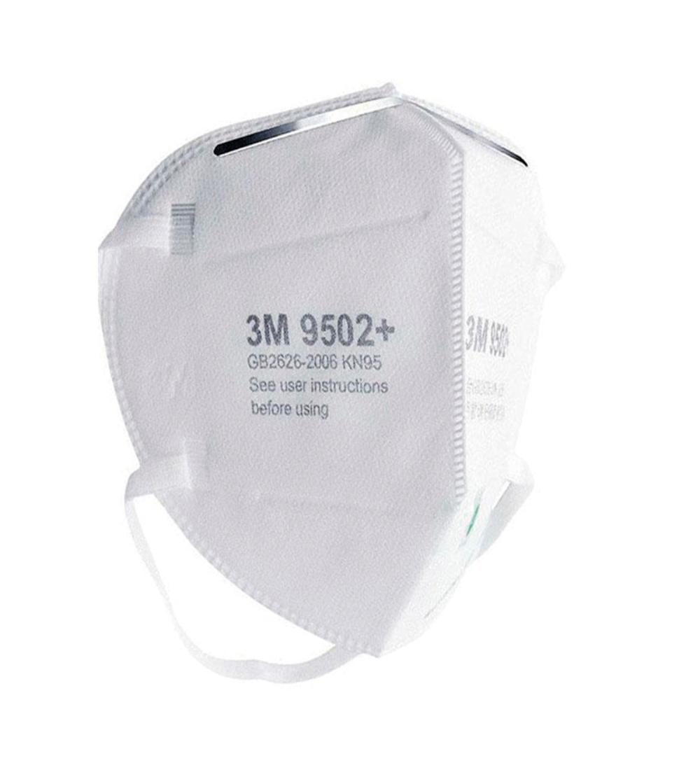 MASCARILLA DOBLABLE POLVO N95 3M 9502+